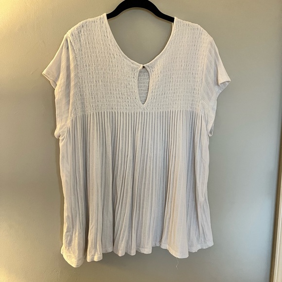 Time and Tru white stretchy top size XXXL - Picture 2 of 4
